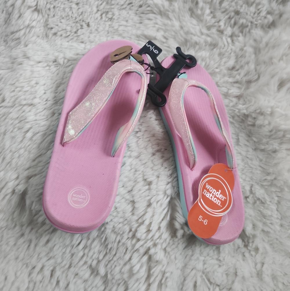 Wonder Nation Flip Flops